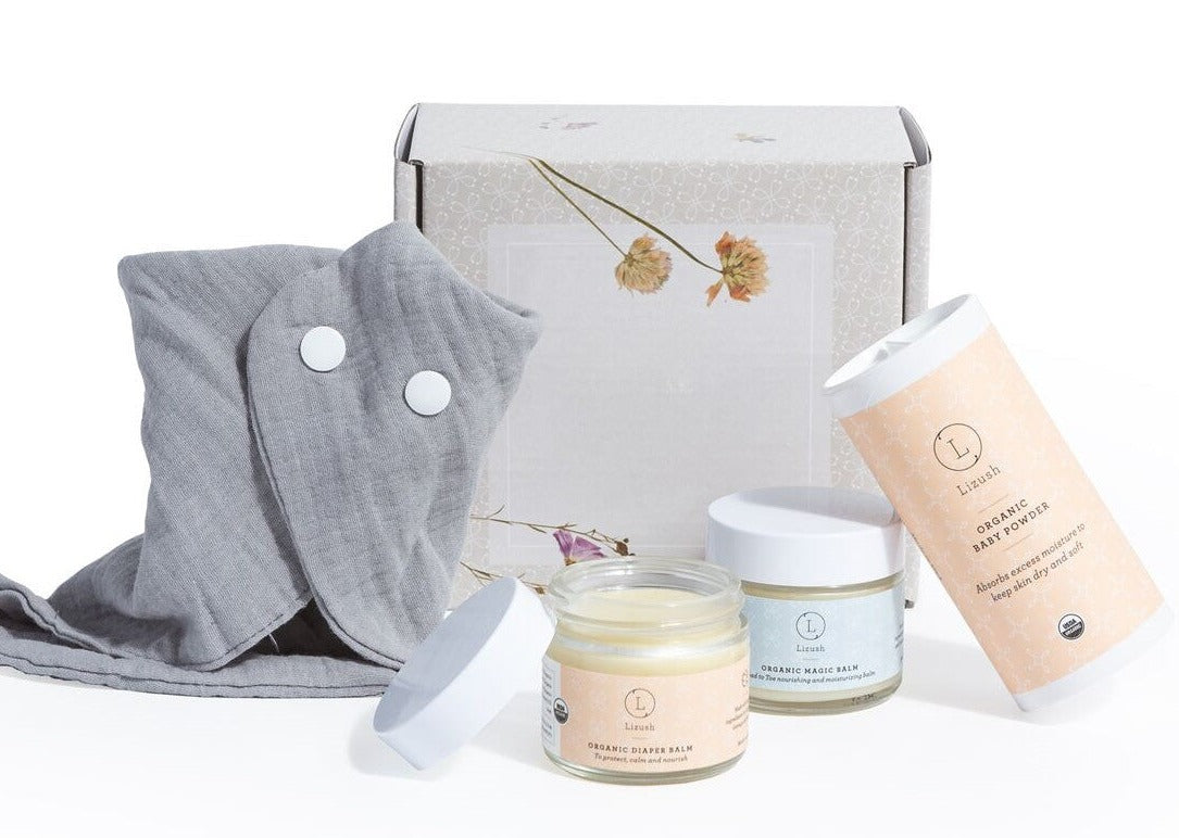 Organic new baby gift set - welcome little one! – Lizush