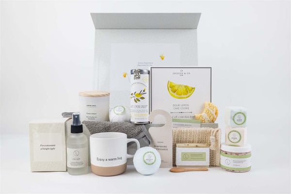 Luxury large get well gift basket full of natural products and some indulgence items to help your loved ones to get well - Lizush