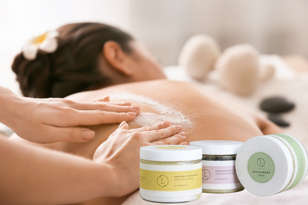 How are LIZUSH  Body Scrubs Beneficial?