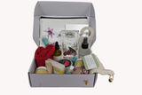Christmas gift box with all natural bath and body products