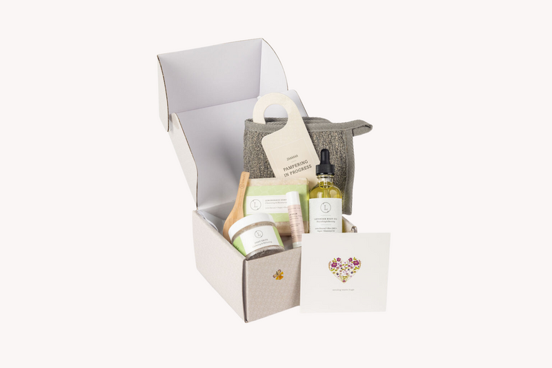 Natural Citrus Bath & Body Skincare Set, A Thoughtful & "Thinking of You" Gift