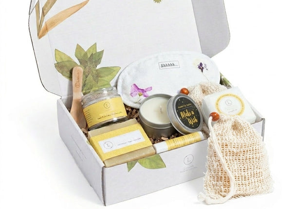 All Natural Citrus Bath & Body Set | Thinking of You Gift Box | Lizush