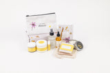 Summery Christmas in July - Care Package, Handmade Natural Bath and Body Gift Box, Thank You Gift, Chrismas Gift box, Holiday spa box - Citrus full set with a FREE white sponge