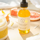 Summery Christmas in July - Care Package, Handmade Natural Bath and Body Gift Box, Thank You Gift, Chrismas Gift box, Holiday spa box - Citrus full set with a FREE white sponge