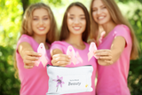 Breast cancer awareness self-care gift box with natural bath and body products – Lizush