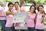 Breast cancer encouragement gift set with natural self-care products – Lizush