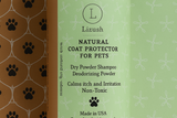 Natural pet coat protector powder – dog and cat grooming care