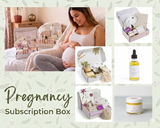 One year - SUBSCRIPTION BOXES for PREGNANCY and NEW MOM - Will be shipped every 3 months