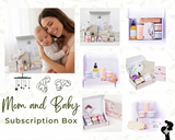 One year - SUBSCRIPTION BOXES for NEW BABY and NEW MOM  - Will be shipped every 3 months