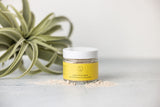 Natural clay facial mask included in luxury home spa gift set