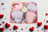 A Mother's day special- Heart Shaped Shower Steamers Gift Box, Set of 4 Shower Steamers Package