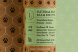 Natural paw balm for pets – dog and cat paw protection
