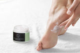 CBD eucalyptus shea butter foot cream for dry feet – natural foot moisturizer by Lizush