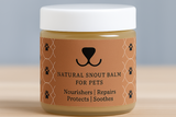 Lizush natural snout balm for dogs and cats – pet nose moisturizer