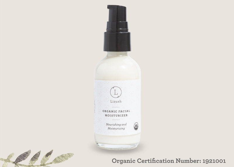 ORGANIC FACIAL MOISTURIZER Nourishing and Moisturizing