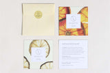 Lizush personalized gift note for CBD grapefruit bath salt gift