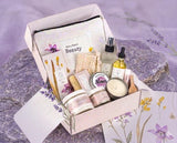 A Mother’s Day Ultimate Relaxation Spa Gift Box – All-Natural Lavender Retreat with Personalized Lid