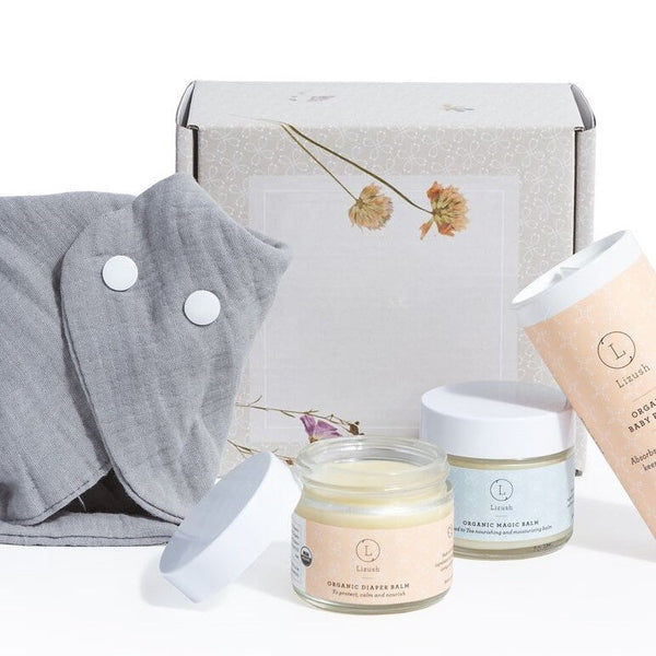 Organic new baby gift set - welcome little one! – Lizush