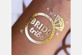 Gold ring Tattoo - bride tribe -lizush
