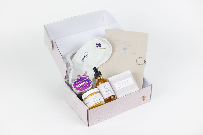 New mom gift box with natural products – Lizush