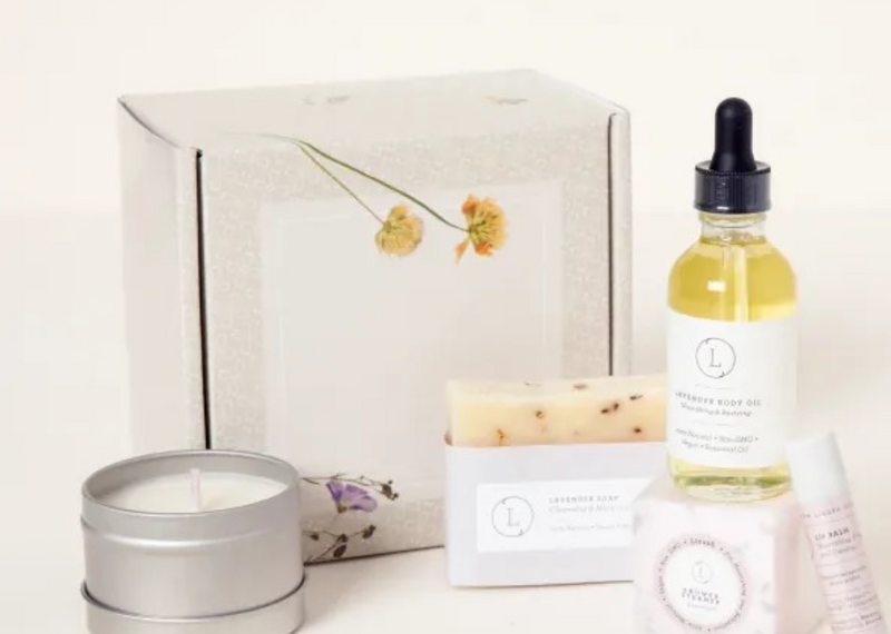 Unwind Lavender  Gift set - Live, Laugh, Light - UGP