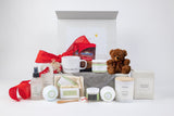 Luxury pampaering natural skincare and candies for Valentine's Day gift -lizush