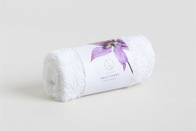 Face towel - 100% cotton - lizush