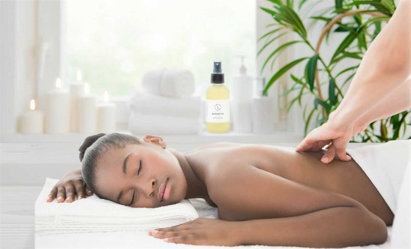 Eucalyptus Massage Oil from Lizush, Natural Relaxing Body Massage Oil, Spa Oil, Aromatherapy massage oil, 