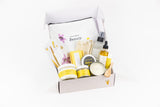 Care Package, Handmade Natural Bath & Body Gift Box, Thank you gift, Citrus Gift, lizush